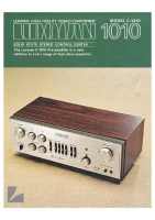 Luxman C-1010-Brochure